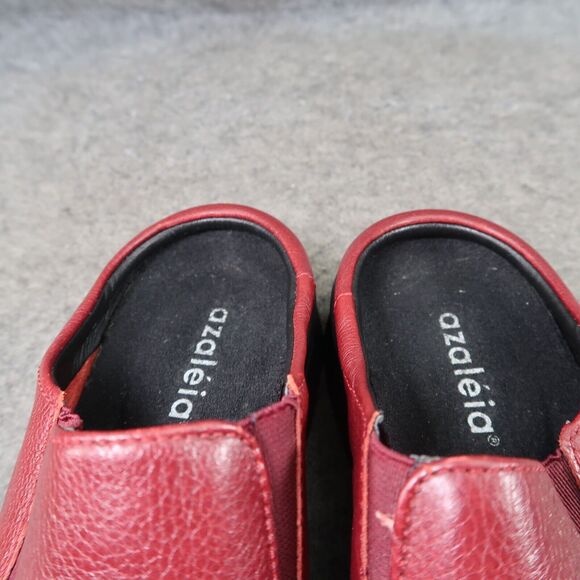 Slip On Shoes Womens 6 Mule Clog Comfort Leather Azaleia Classic Leather Walking - Picture 12 of 16
